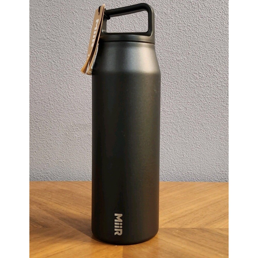 MiiR 32 oz Wide Mouth Bottle, Black New Without Box Branded